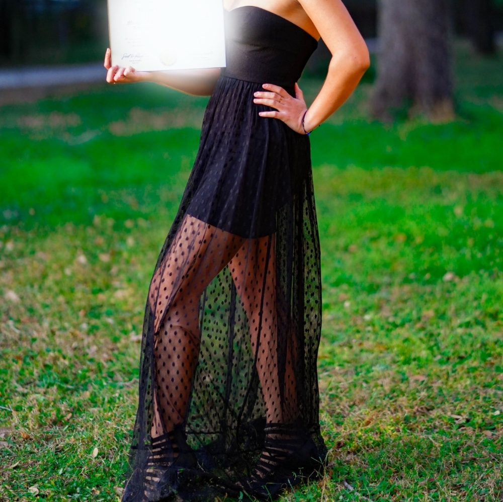 Strapless Guess Lace Dress